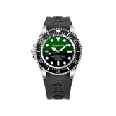 Bobroff Black Rubber Sport Watch